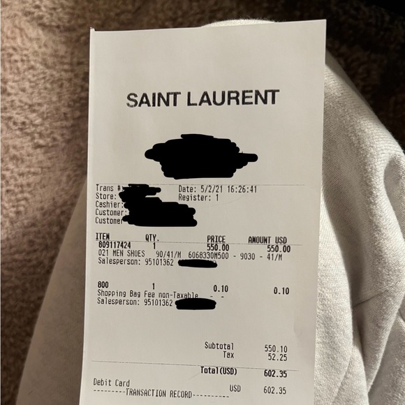 YSL MEN SNEAKER - Picture 13 of 13